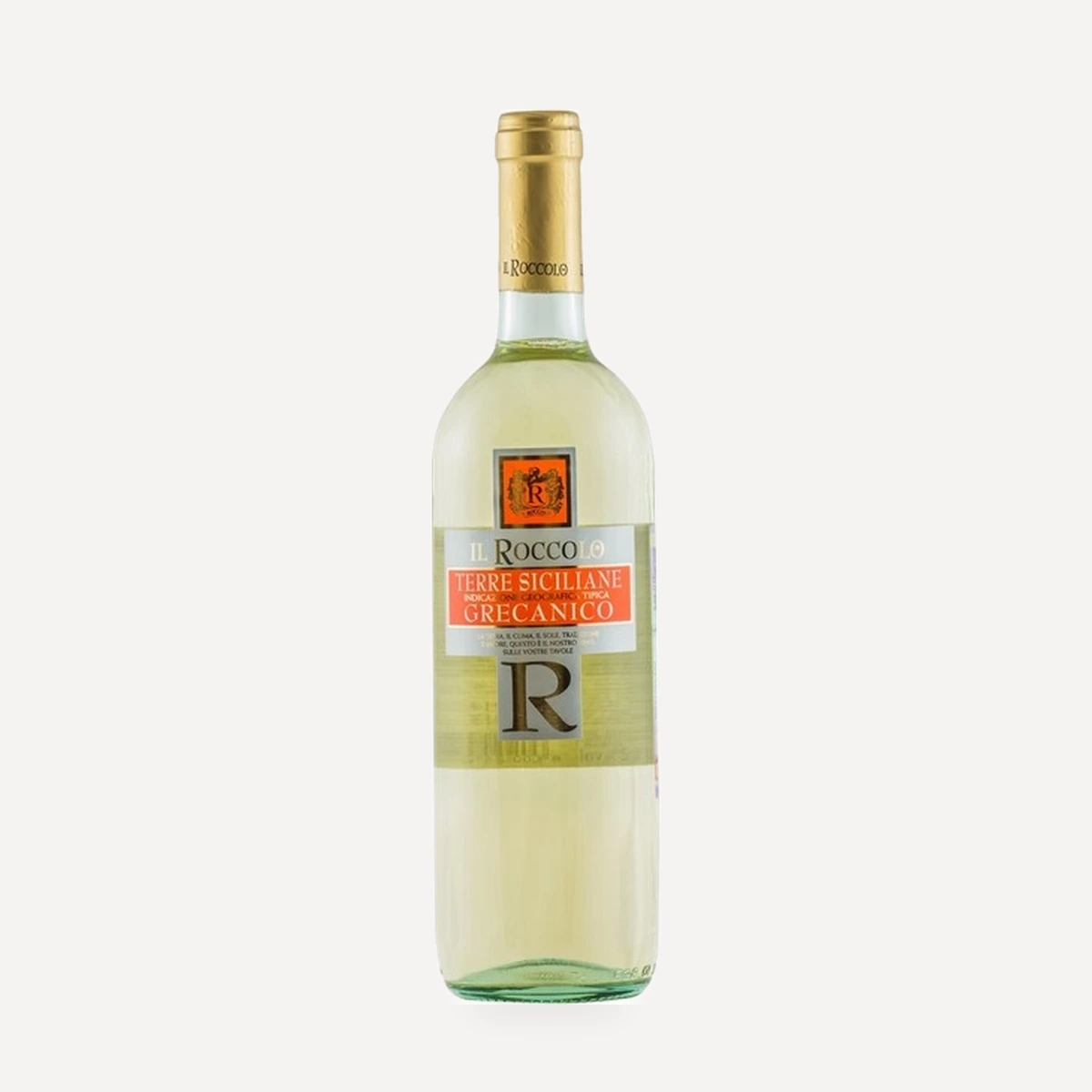 Il Roccolo Grecanico Terre Siciliane IGT wine — Natale Verga winery — Dionysus