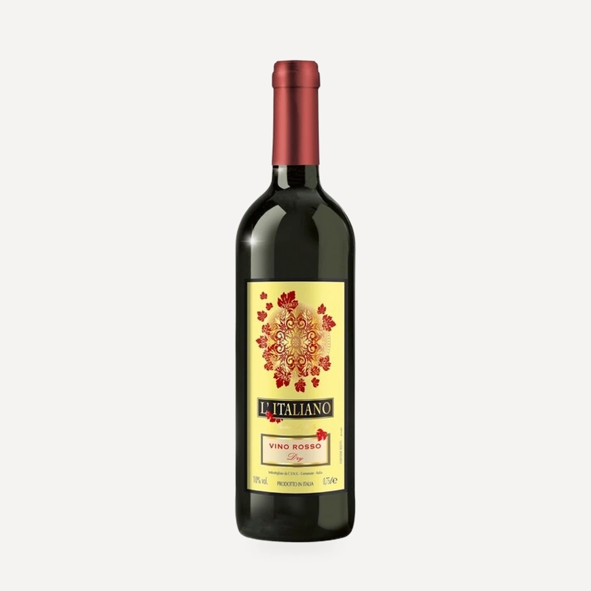 L'Italiano Rosso dry wine — Natale Verga winery — Dionysus