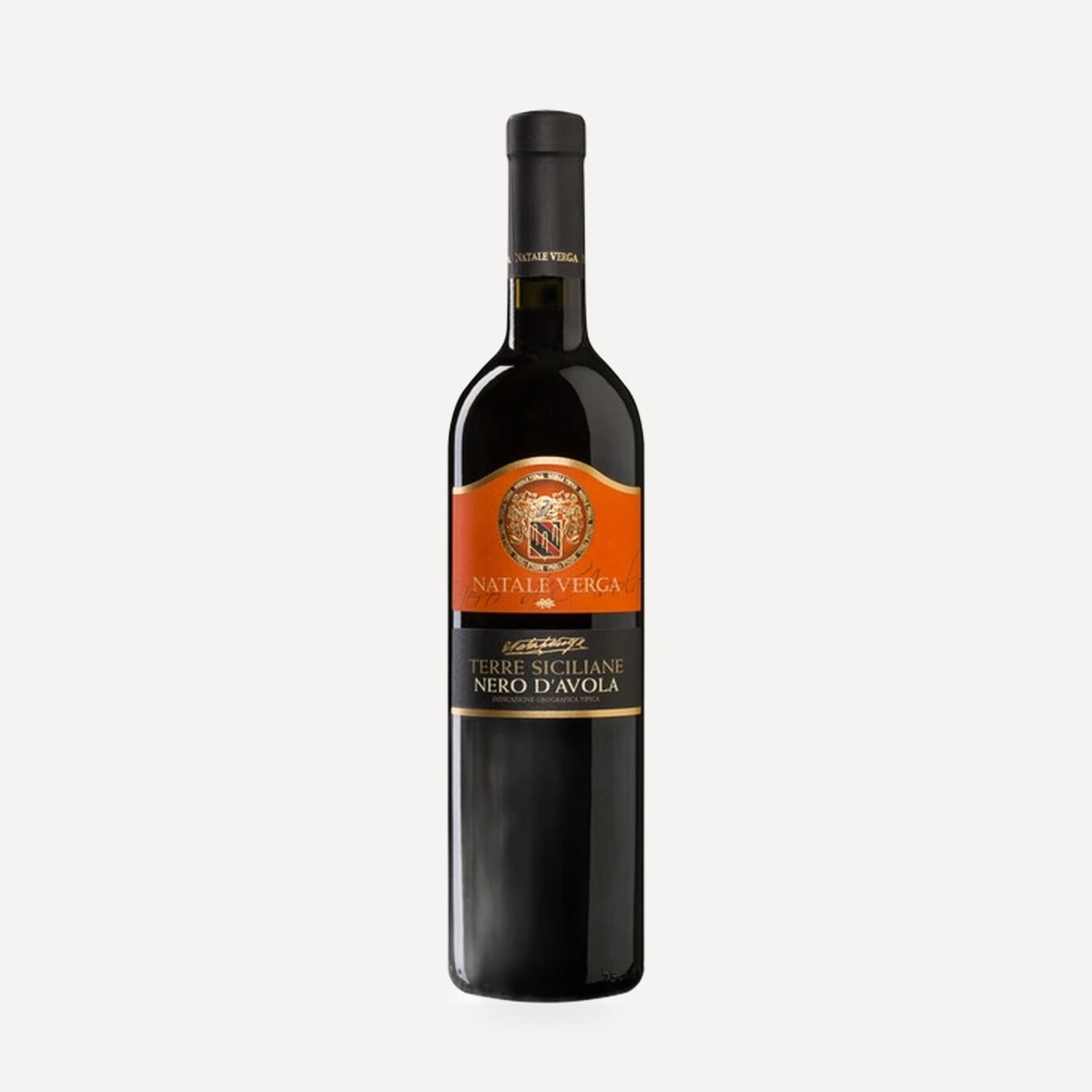 Natale Verga Nero d'Avola Terre Siciliane IGT wine — Natale Verga winery — Dionysus