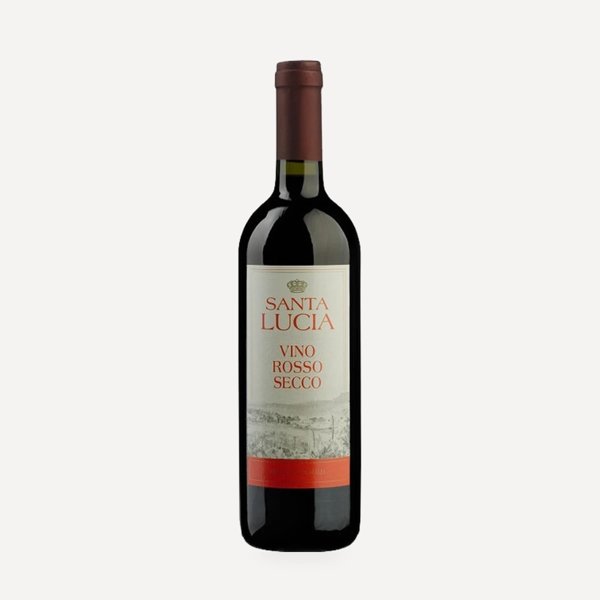 Santa Lucia Rosso Secco wine — Natale Verga winery — Dionysus