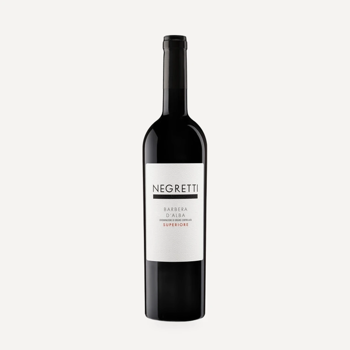 Barbera d'Alba Superiore DOC wine — Negretti winery — Dionysus