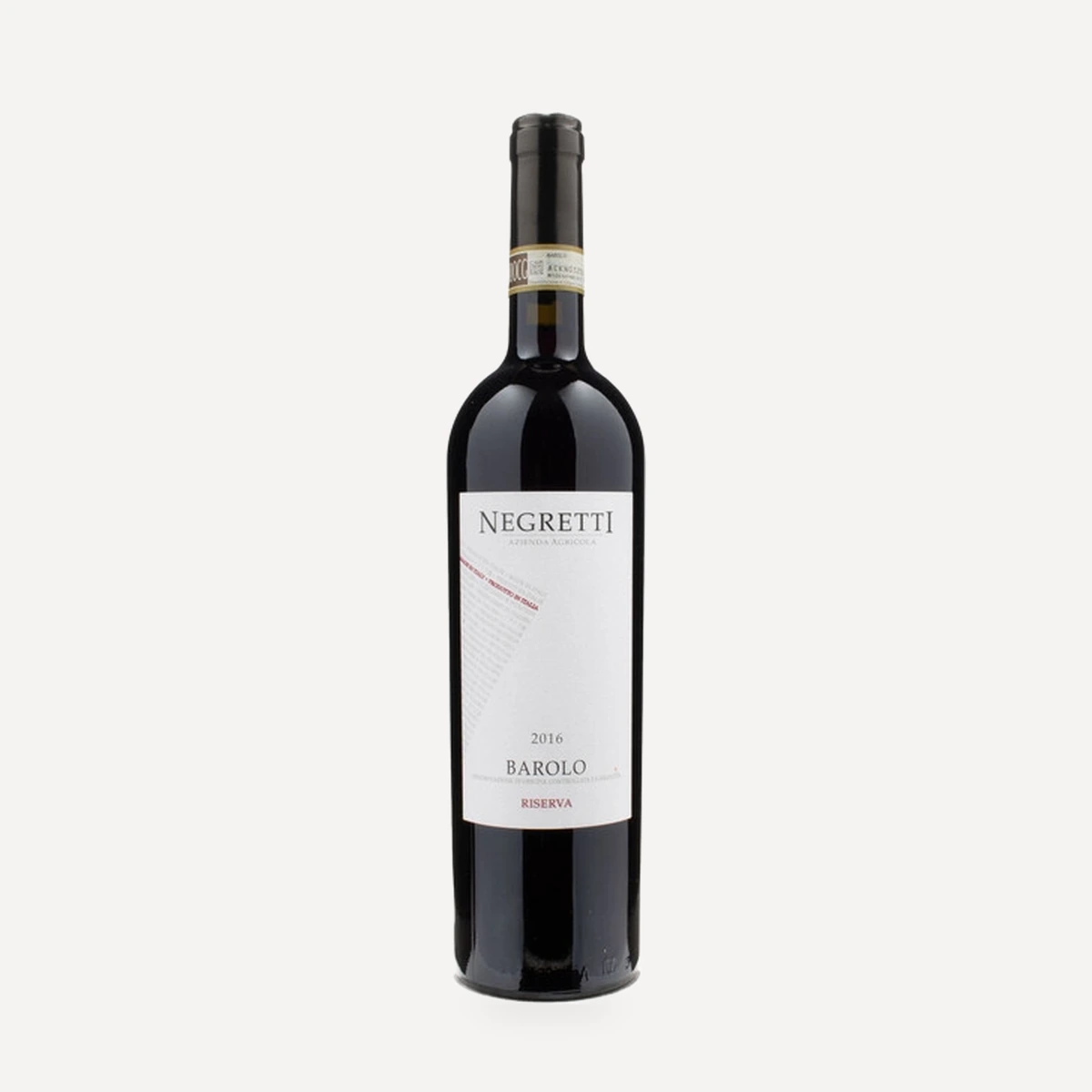 Barolo Riserva DOCG wine — Negretti winery — Dionysus