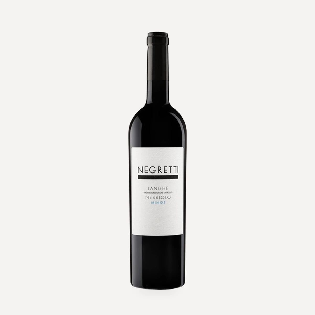 Minot Nebbiolo Langhe DOC wine — Negretti winery — Dionysus