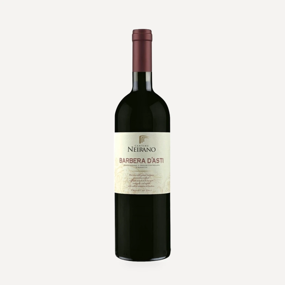 Barbera d'Asti DOCG wine — Neirano winery — Dionysus