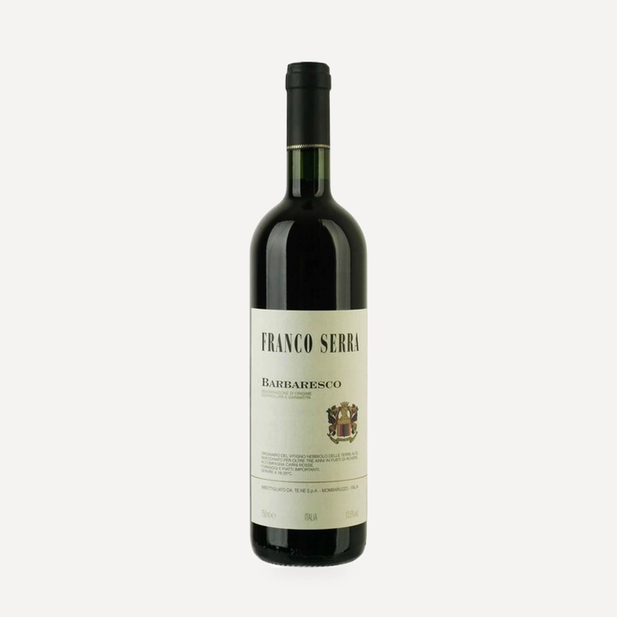 Franco Serra Barbaresco DOCG wine — Neirano winery — Dionysus