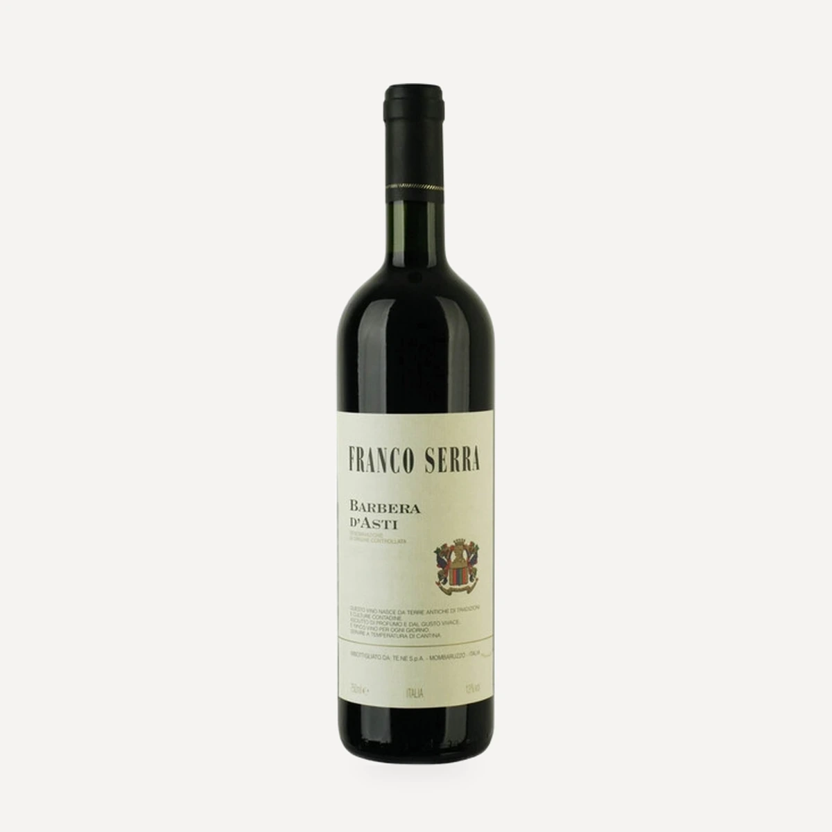 Franco Serra Barbera d'Asti DOCG wine — Neirano winery — Dionysus