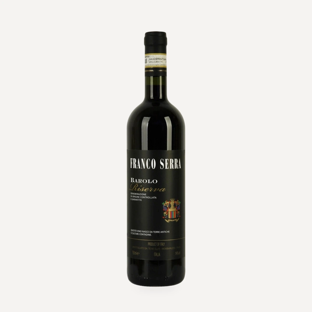Franco Serra Barolo Riserva DOCG wine — Neirano winery — Dionysus