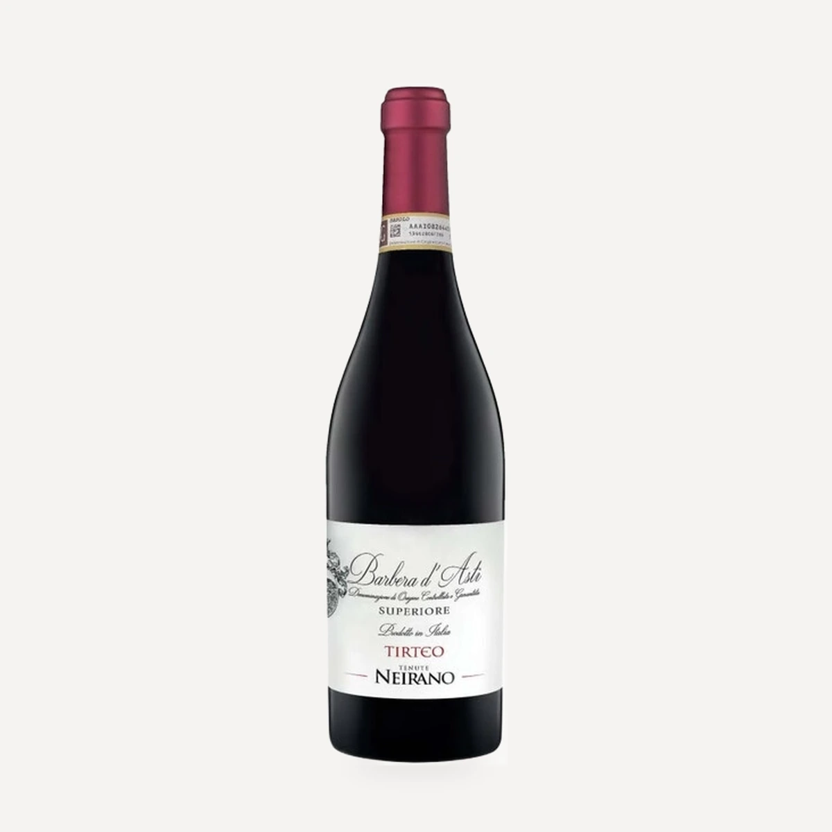 Tirteo Barbera d'Asti Superiore DOCG wine — Neirano winery — Dionysus