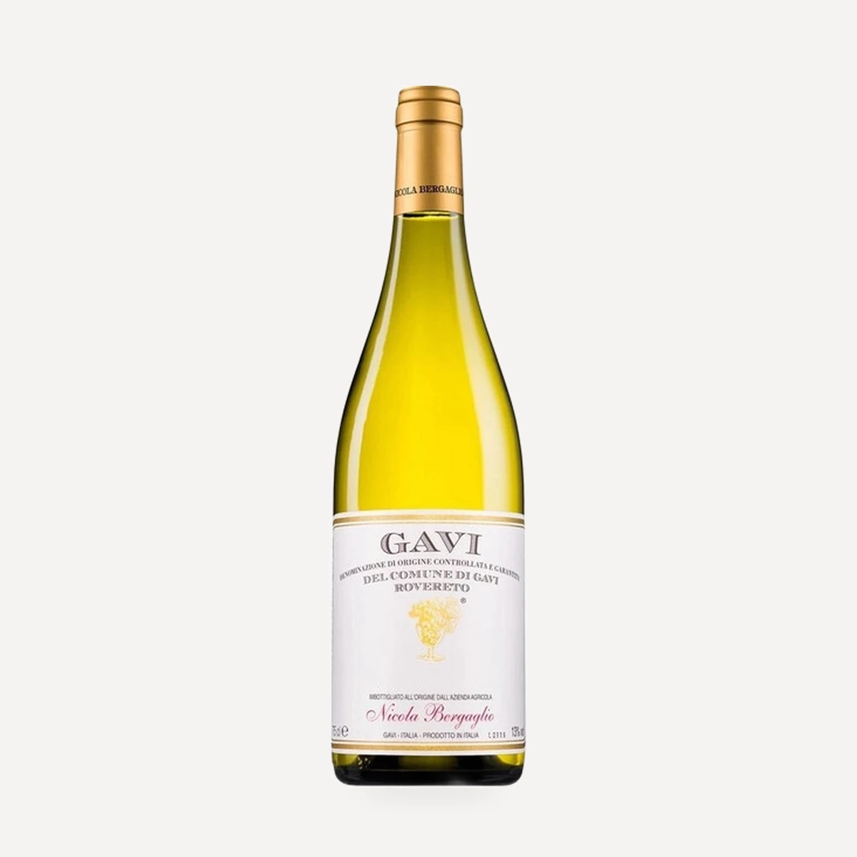 Gavi del Comune di Gavi Rovereto DOCG wine — Nicola Bergaglio winery — Dionysus