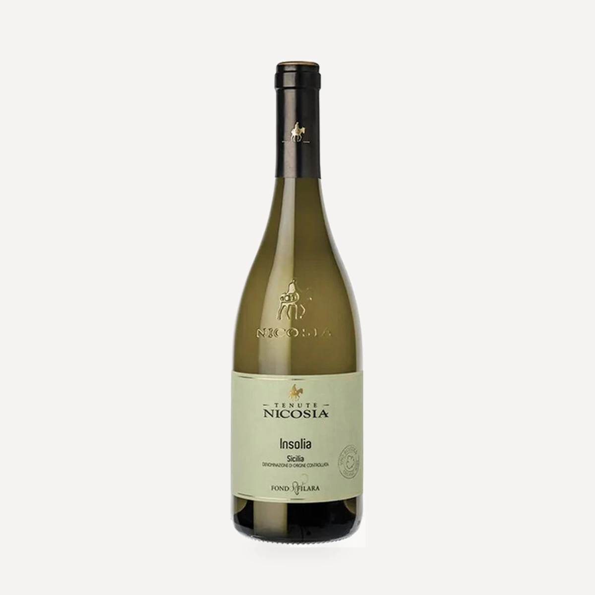 Fondo Filara Insolia Sicilia DOC wine — Nicosia winery — Dionysus
