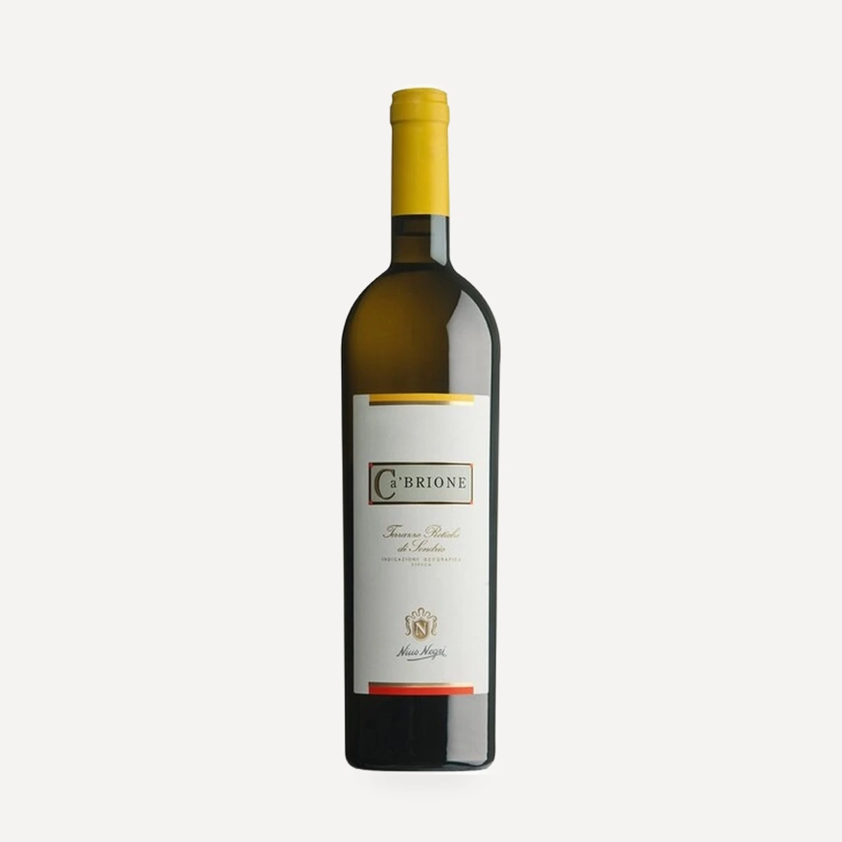 CA’ BRIONE Bianco Alpi Retiche IGT wine — Nino Negri winery — Dionysus