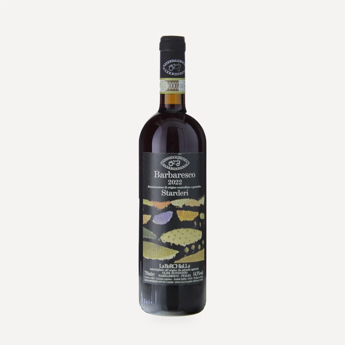 Barbaresco Starderi DOCG wine — Olek Bondonio winery — Dionysus