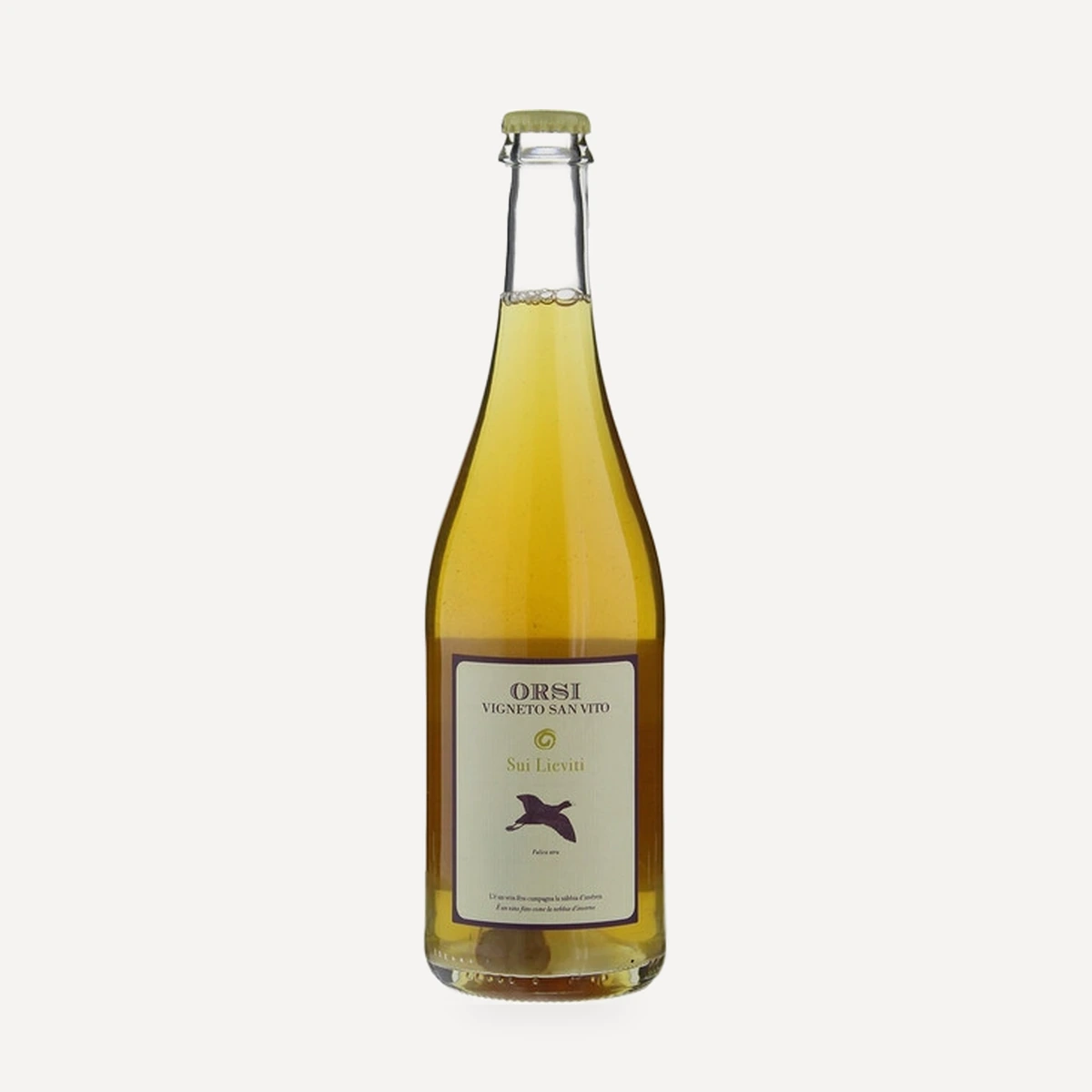 Sui Lieviti Colli Bolognesi Pignoletto DOCG wine — Orsi Vigneto San Vito winery — Dionysus