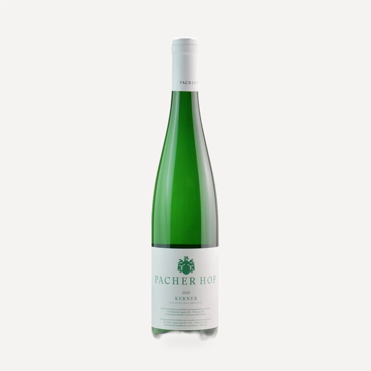 Kerner Alto Adige Valle Isarco DOC wine — Pacher Hof winery — Dionysus
