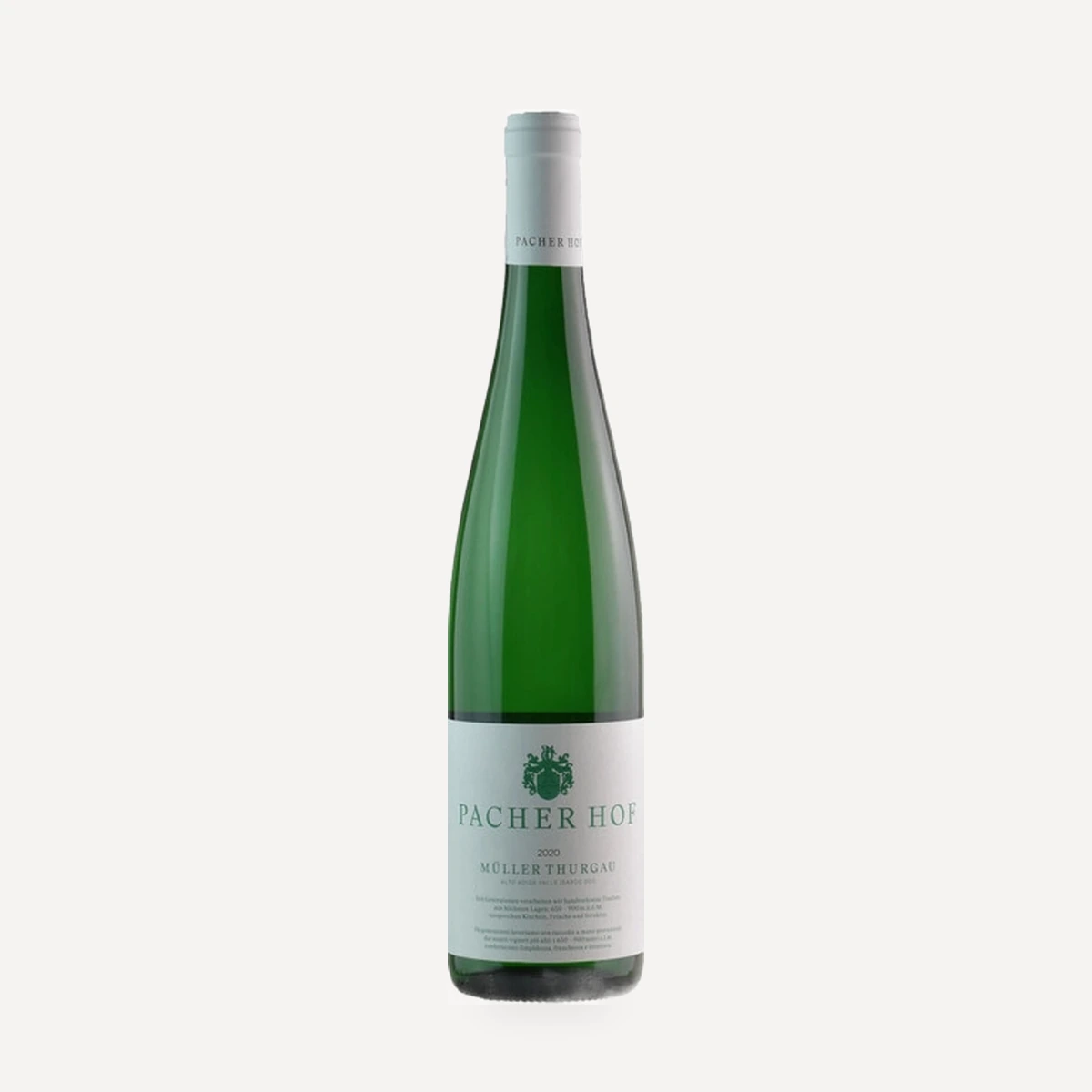 Muller Thurgau Alto Adige Valle Isarco DOC wine — Pacher Hof winery — Dionysus