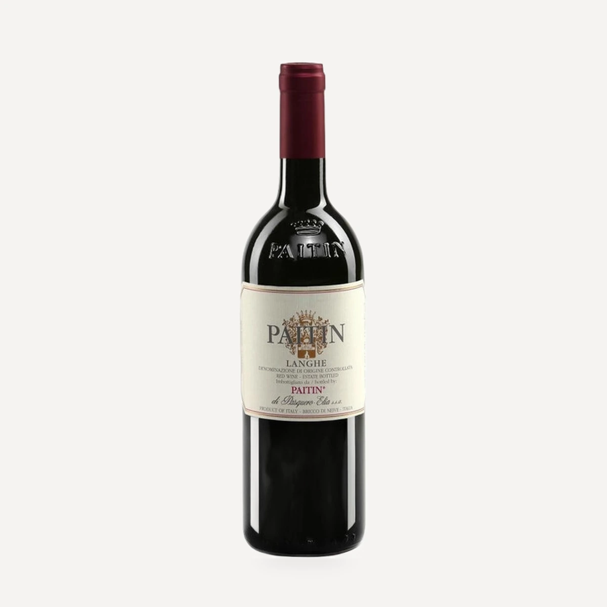 Langhe Rosso DOC wine — Paitin winery — Dionysus