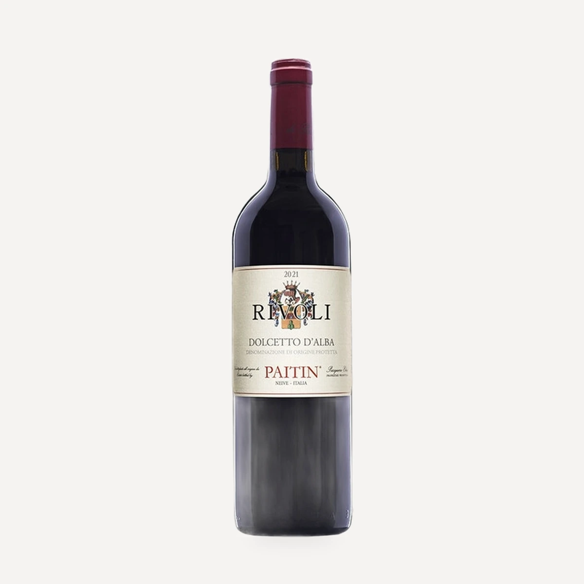 Rivoli Dolcetto d'Alba DOC wine — Paitin winery — Dionysus