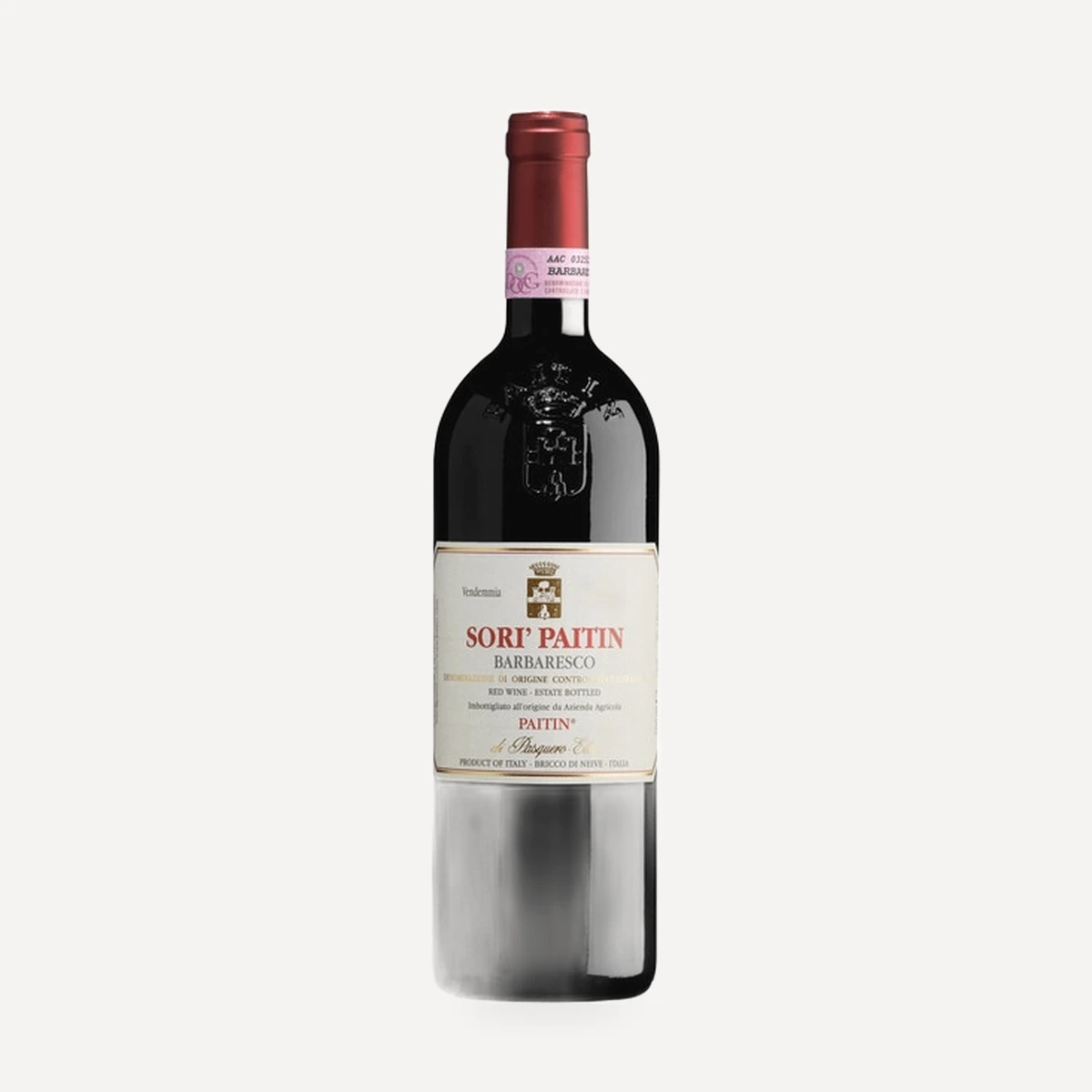 Sori Barbaresco DOCG wine — Paitin winery — Dionysus