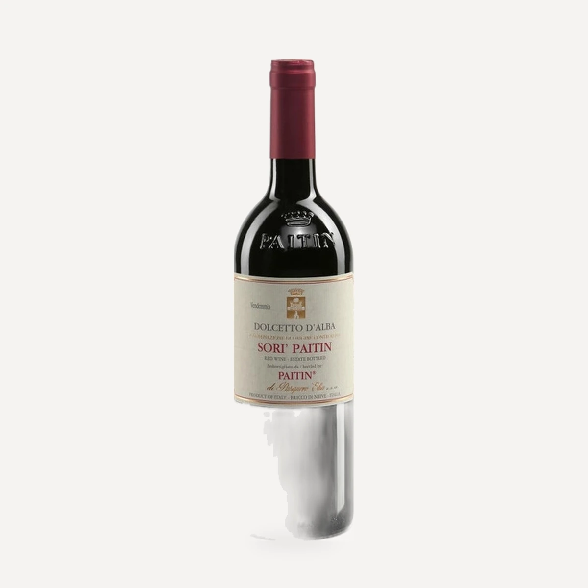 Sori Dolcetto d'Alba DOC wine — Paitin winery — Dionysus