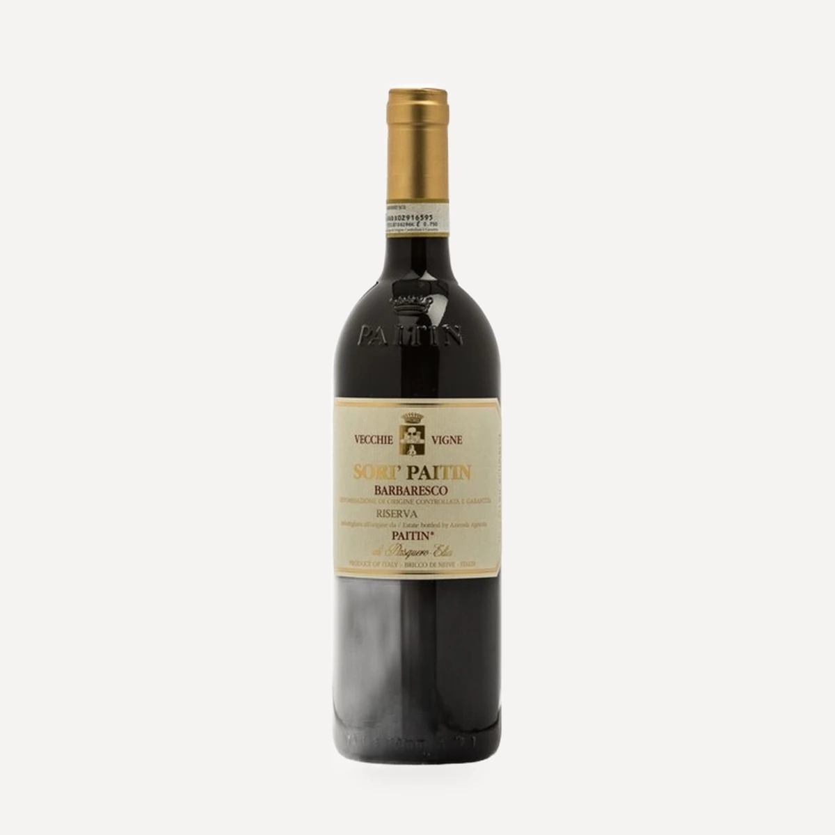 Sori' Vecchie Vigne Barbaresco DOCG wine — Paitin winery — Dionysus