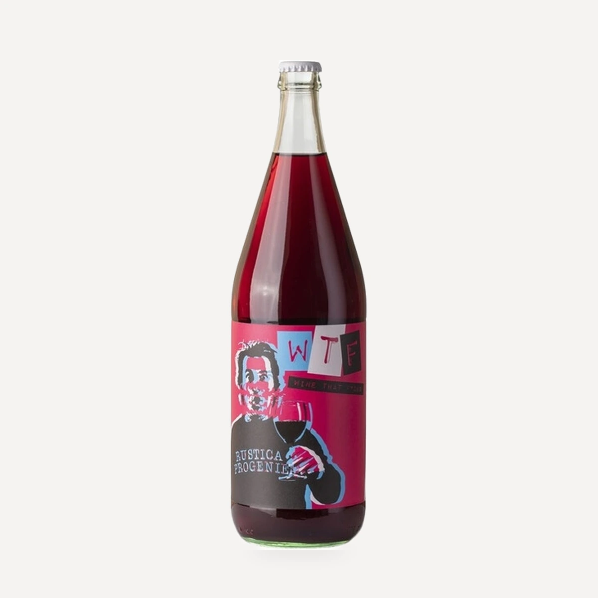 WTF Rustica Progenie Red Frusinate IGP wine — Palazzo Tronconi winery — Dionysus