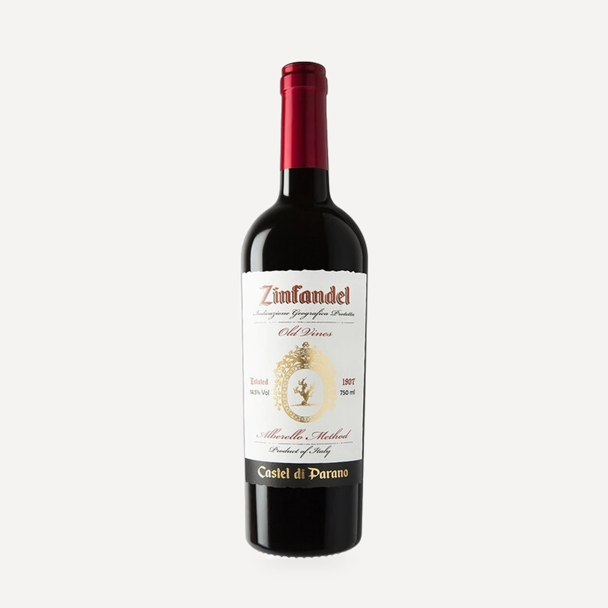 Castel di Parano Zinfandel wine — Paolo Leo winery — Dionysus