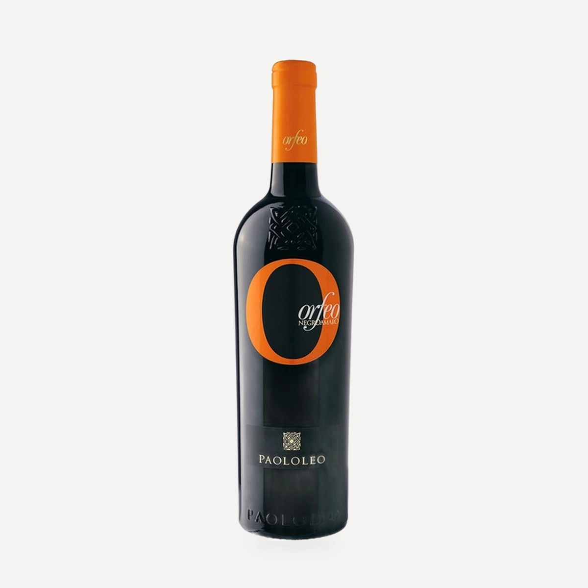Orfeo Negroamaro Puglia IGP wine — Paolo Leo winery — Dionysus