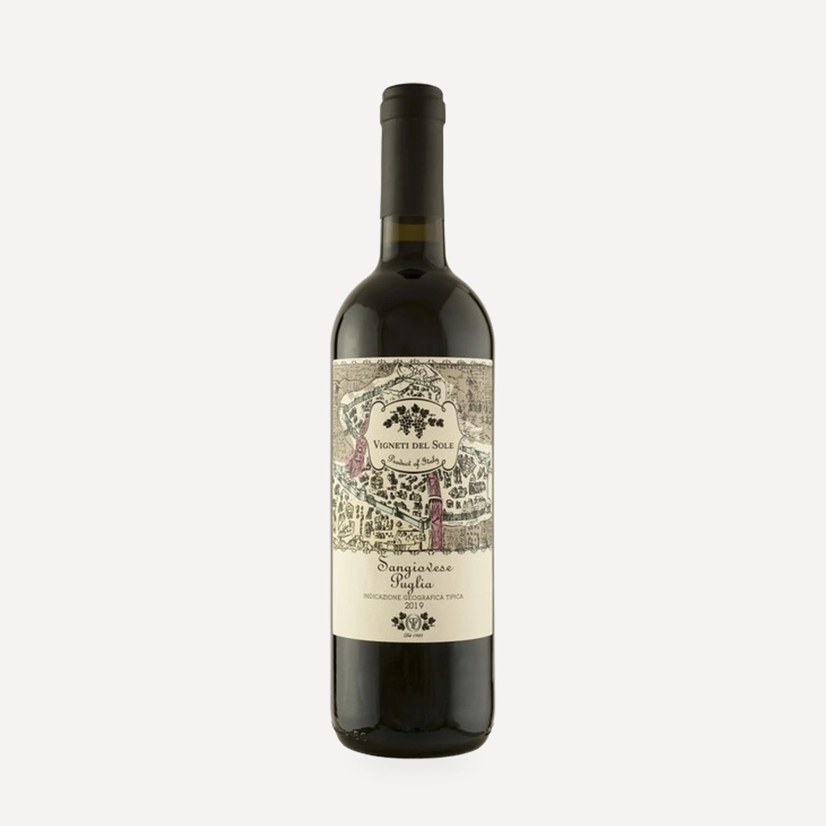 Vigneti del Sole Sangiovese Puglia IGT wine — Pasqua winery — Dionysus