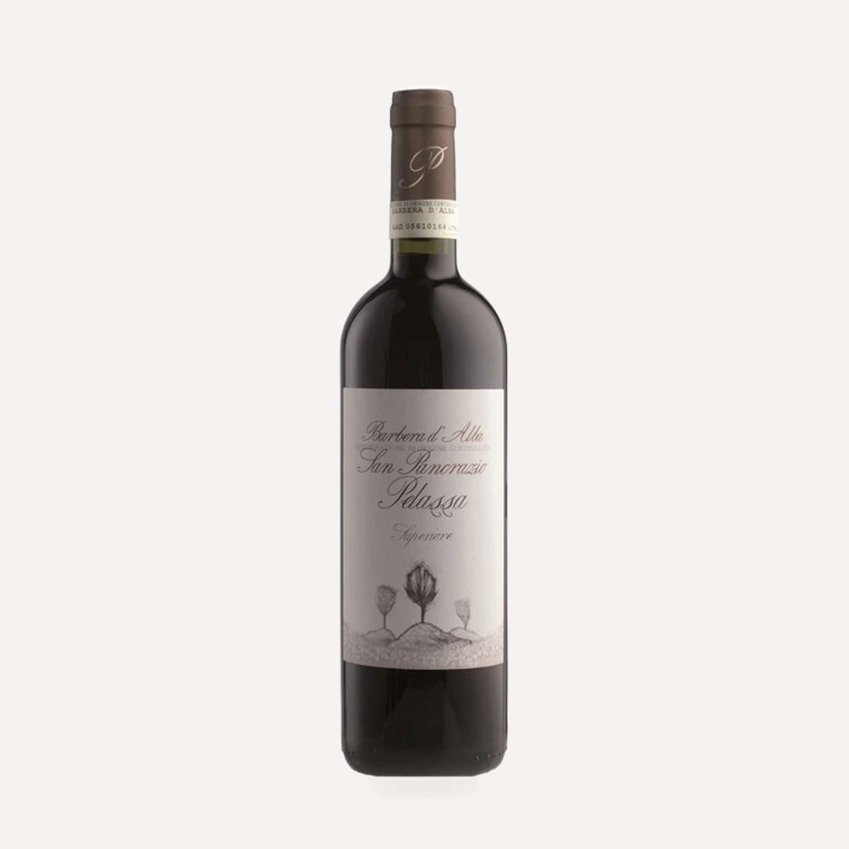Barbera d'Alba San Pancrazio Superiore DOC wine — Pelassa winery — Dionysus