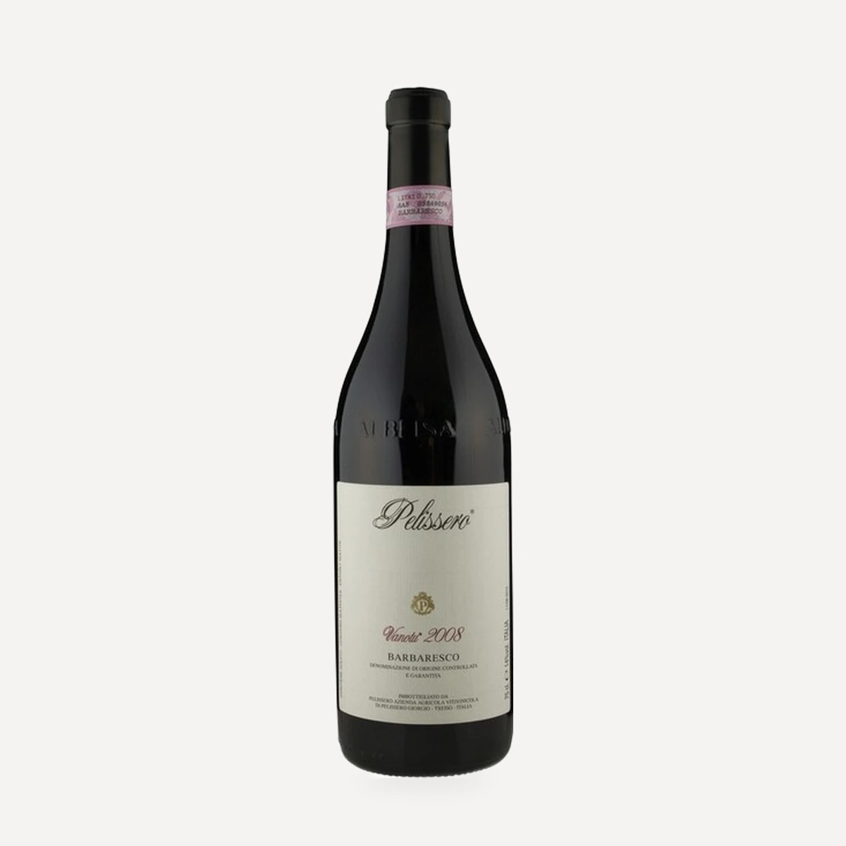 Barbaresco Vanotu DOCG wine — Pelissero winery — Dionysus