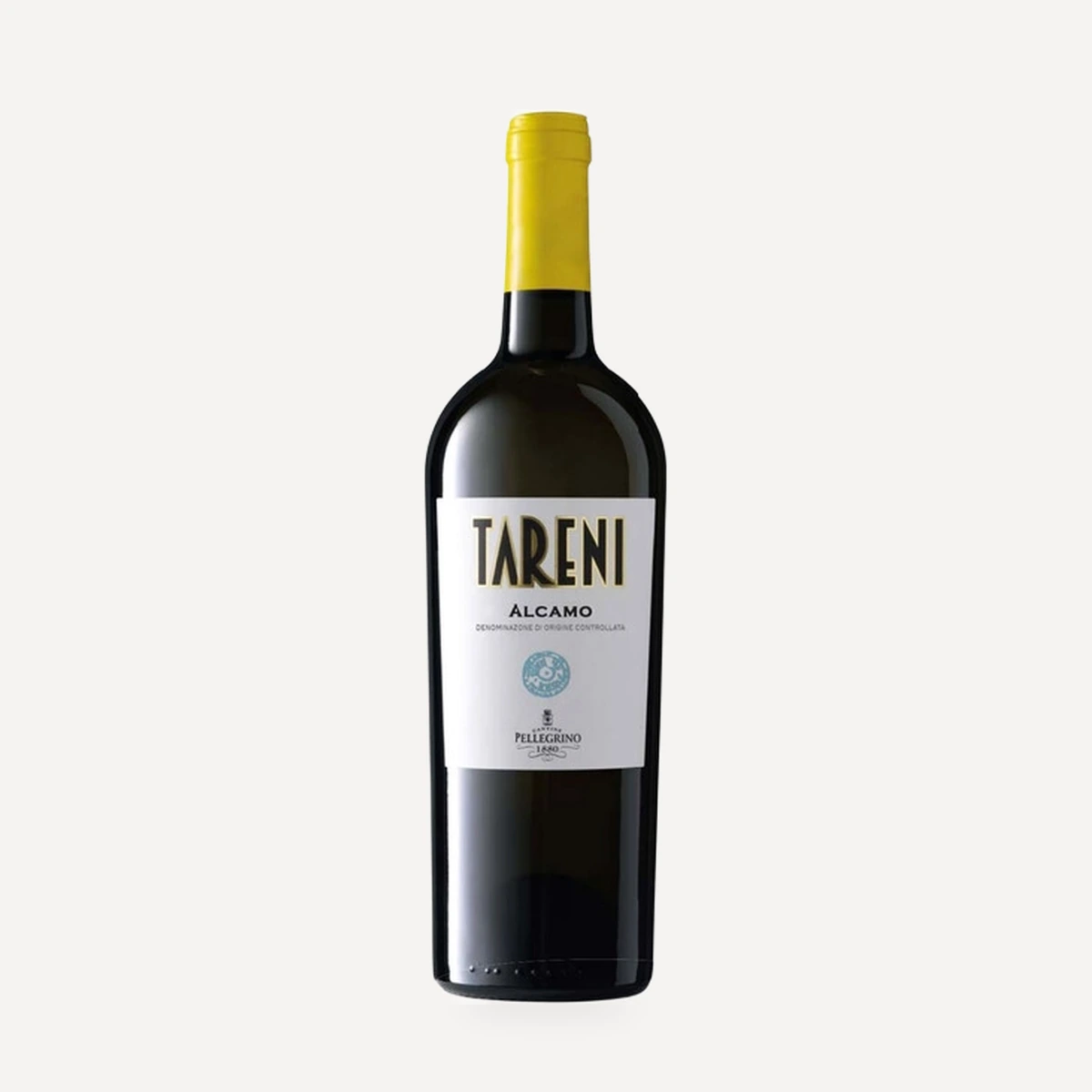Tareni Alcamo DOC wine — Pellegrino winery — Dionysus