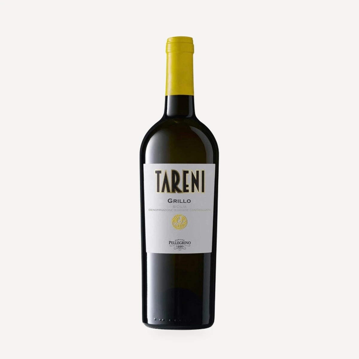 Tareni Grillo Sicilia DOC wine — Pellegrino winery — Dionysus