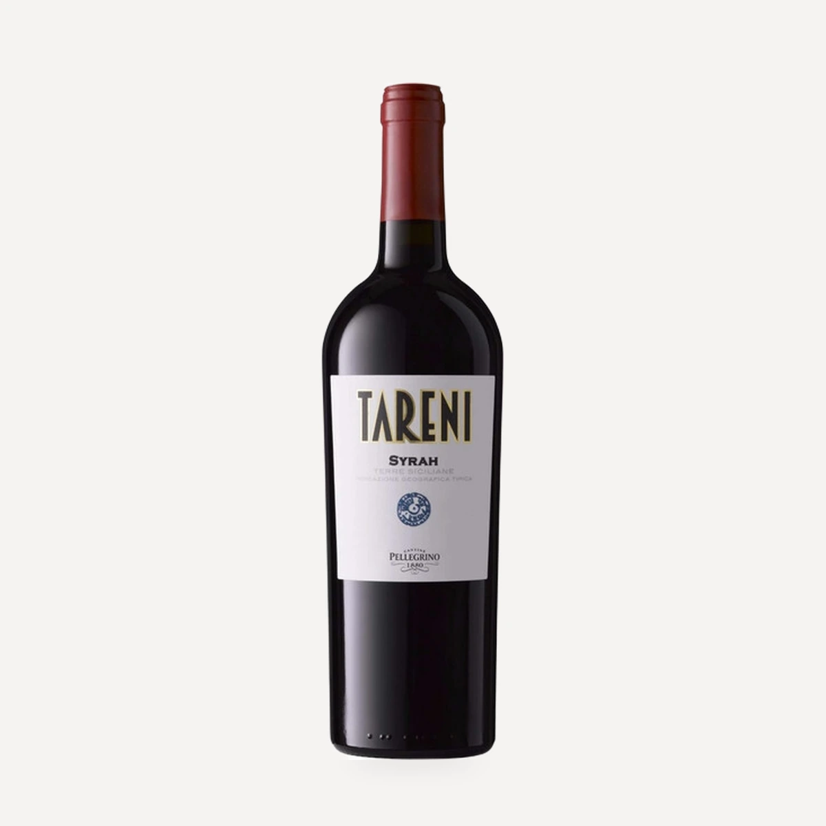 Tareni Syrah wine — Pellegrino winery — Dionysus