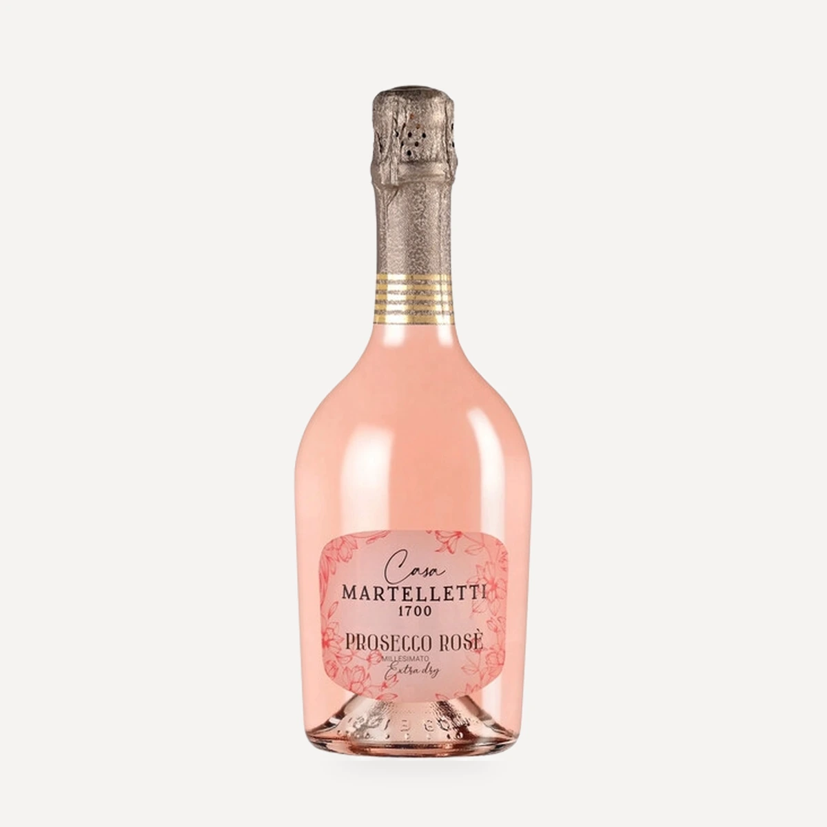1700 Prosecco Rose Millesimato Extra Dry DOC wine — Perlino winery — Dionysus