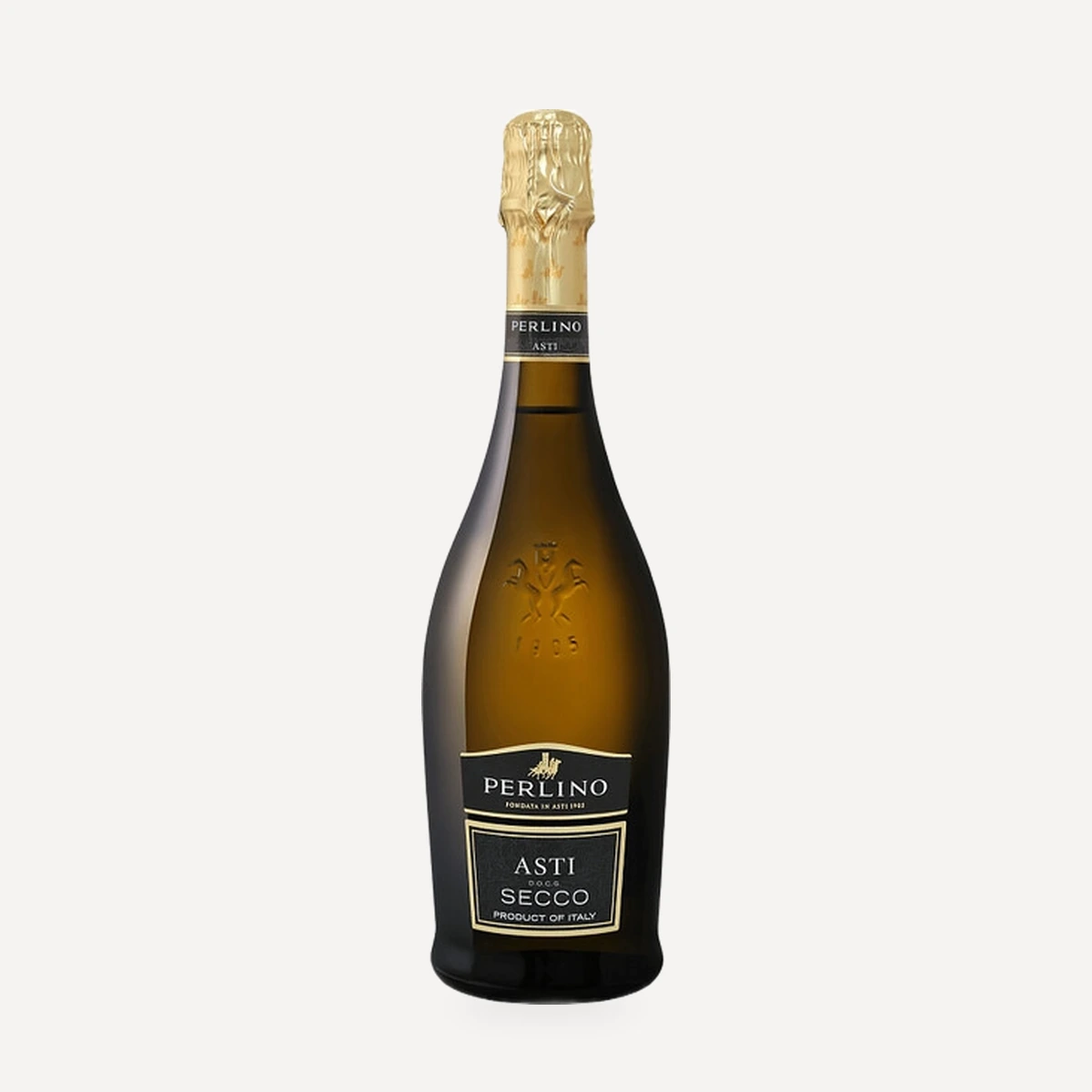 Asti Secco DOCG wine — Perlino winery — Dionysus