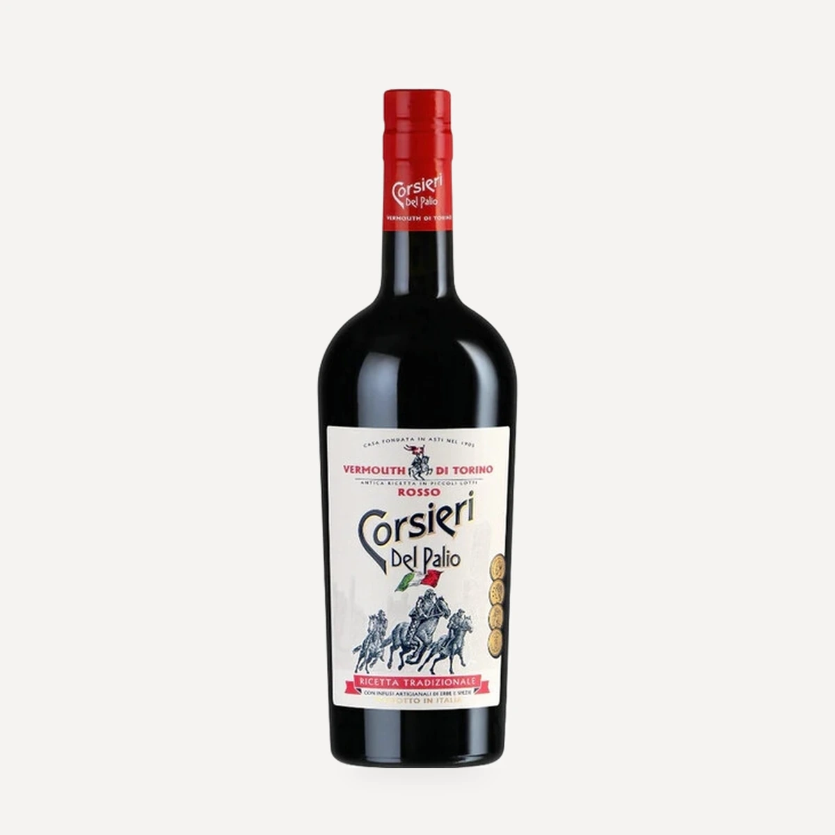 Corsieri del Palio Vermouth di Torino Rosso wine — Perlino winery — Dionysus