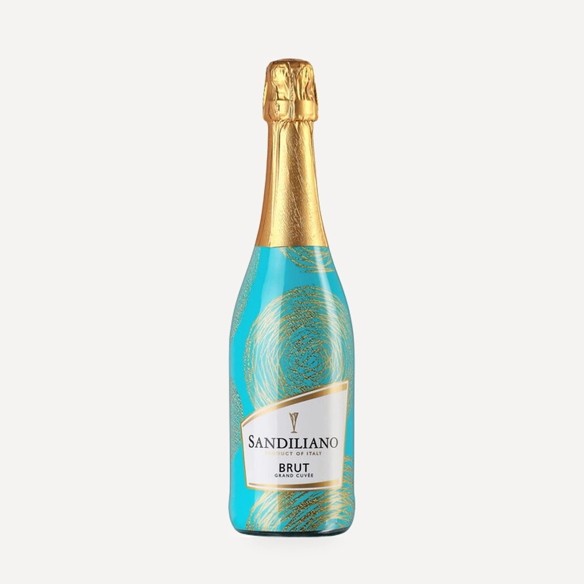 Grande Cuvee Brut festive sleeve wine — Perlino winery — Dionysus