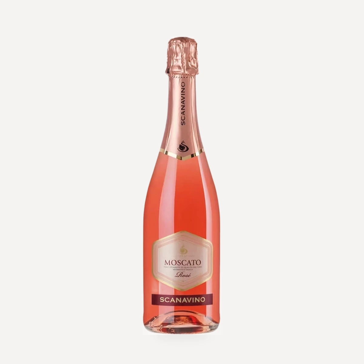Scanavino Moscato Rose wine — Perlino winery — Dionysus