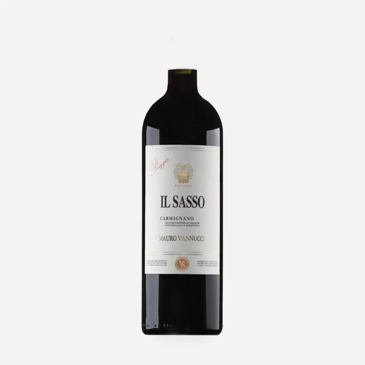 Il Sasso Carmignano DOCG wine — Piaggia winery — Dionysus