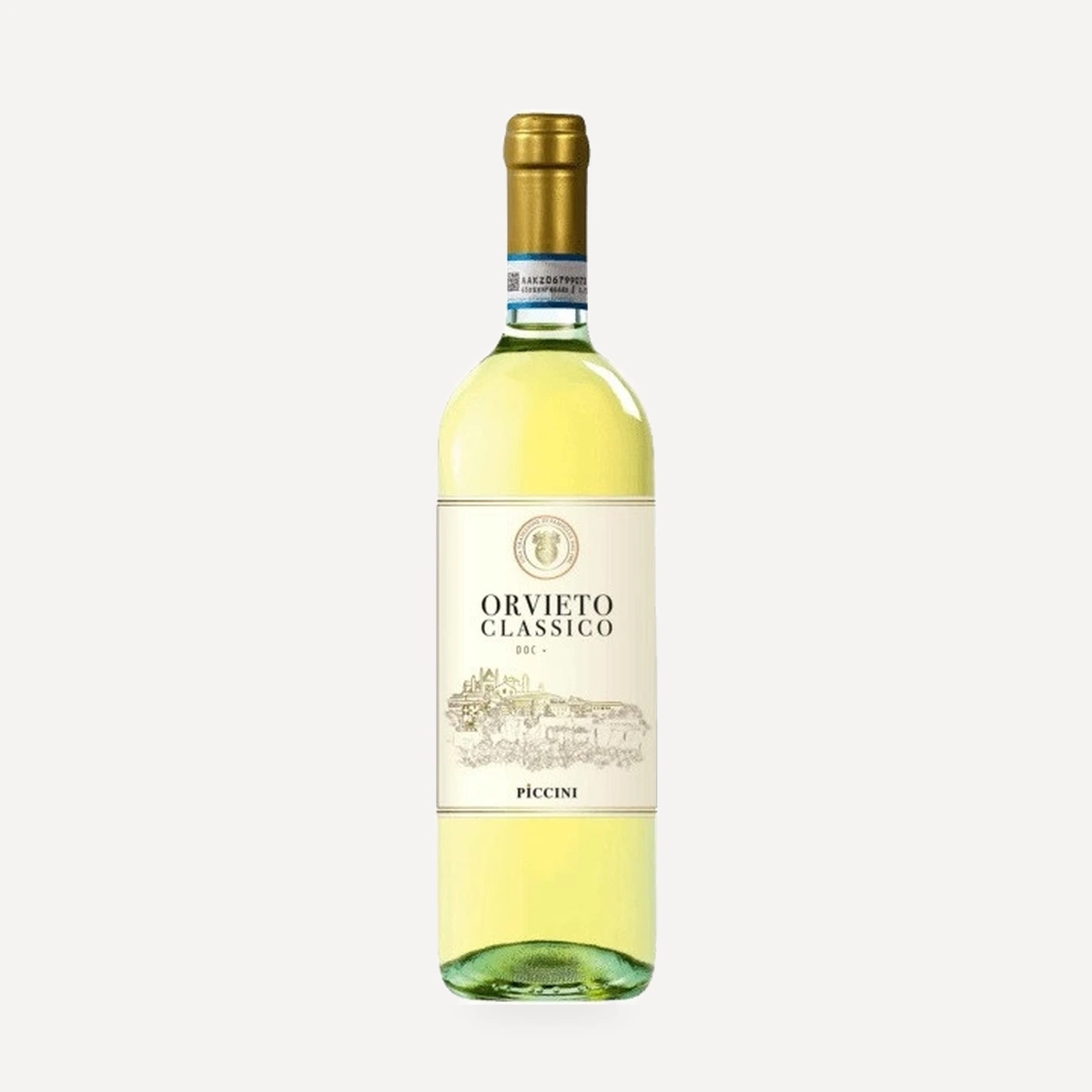 Orvieto Classico DOC wine — Piccini winery — Dionysus
