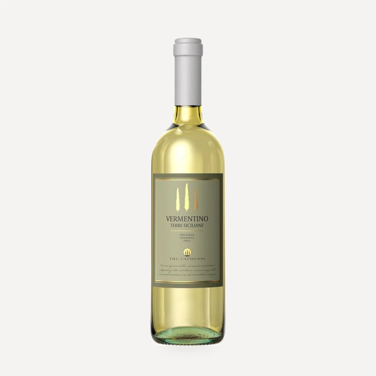 Tre Cipressi Vermentino Terre Siciliane IGP wine — Piccini winery — Dionysus