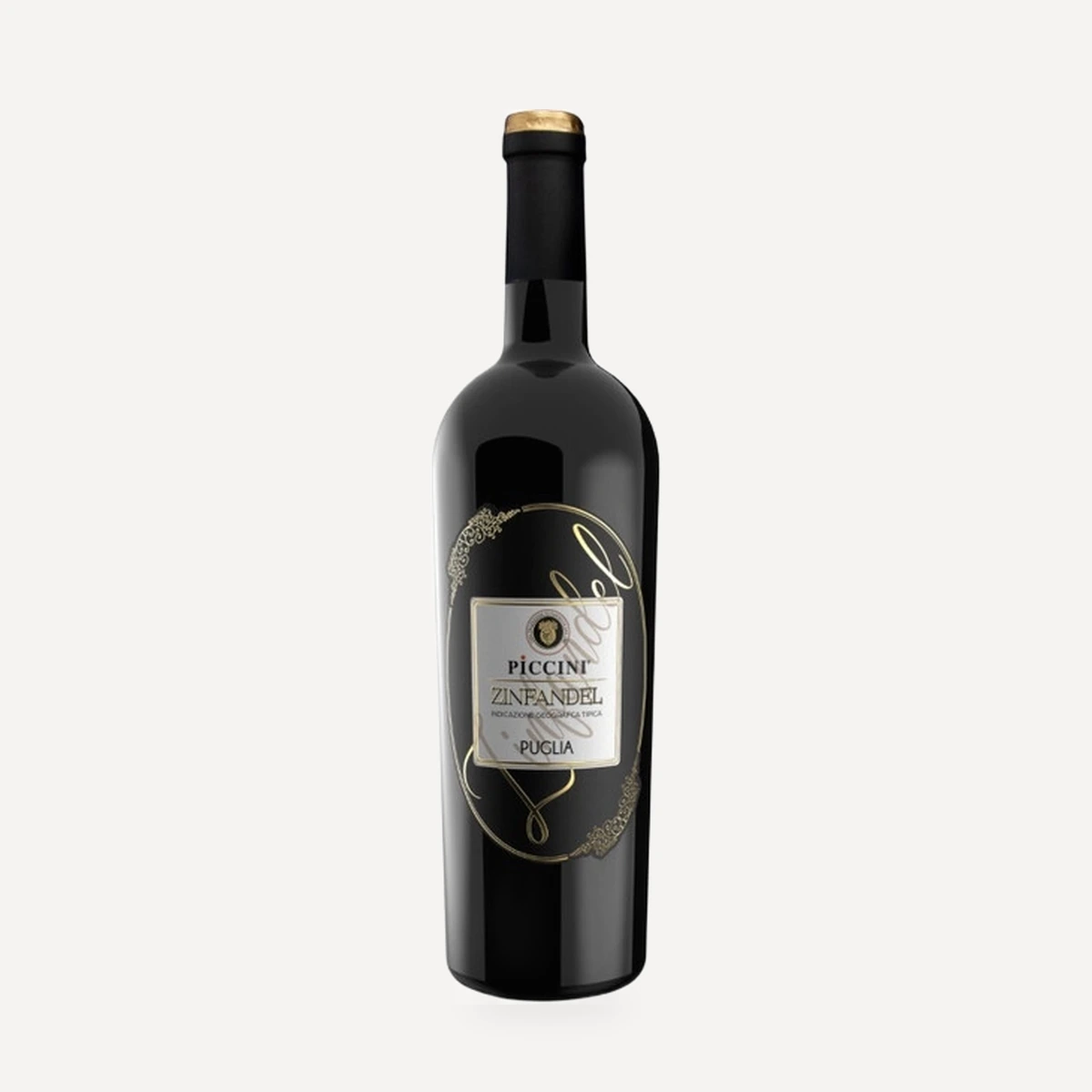 Zinfandel Puglia IGT wine — Piccini winery — Dionysus