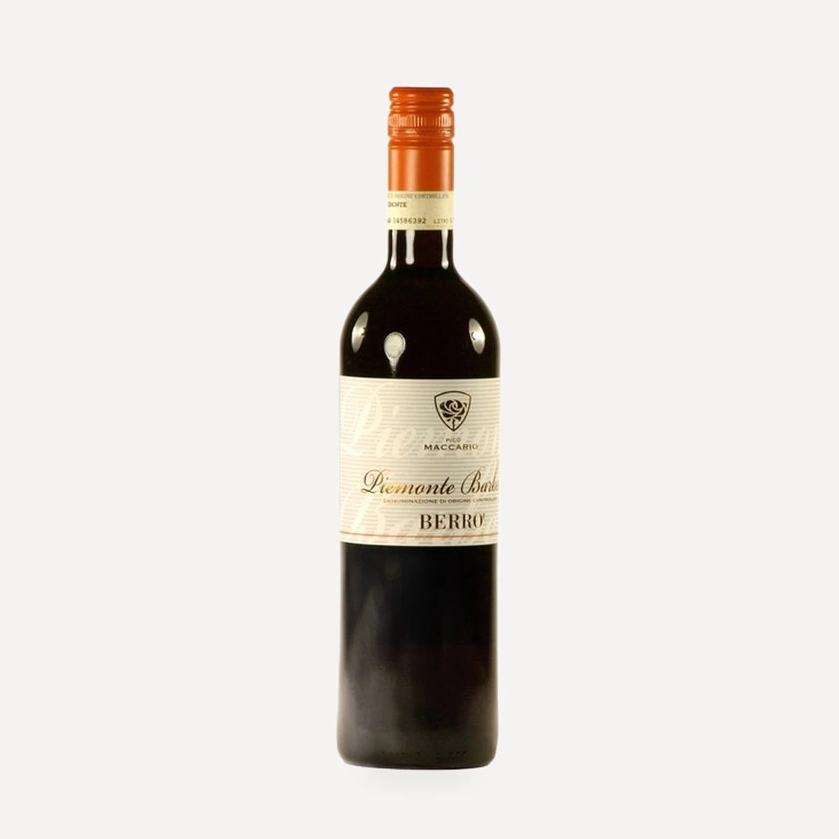 Berro Barbera Piemonte DOC wine — Pico Maccario winery — Dionysus