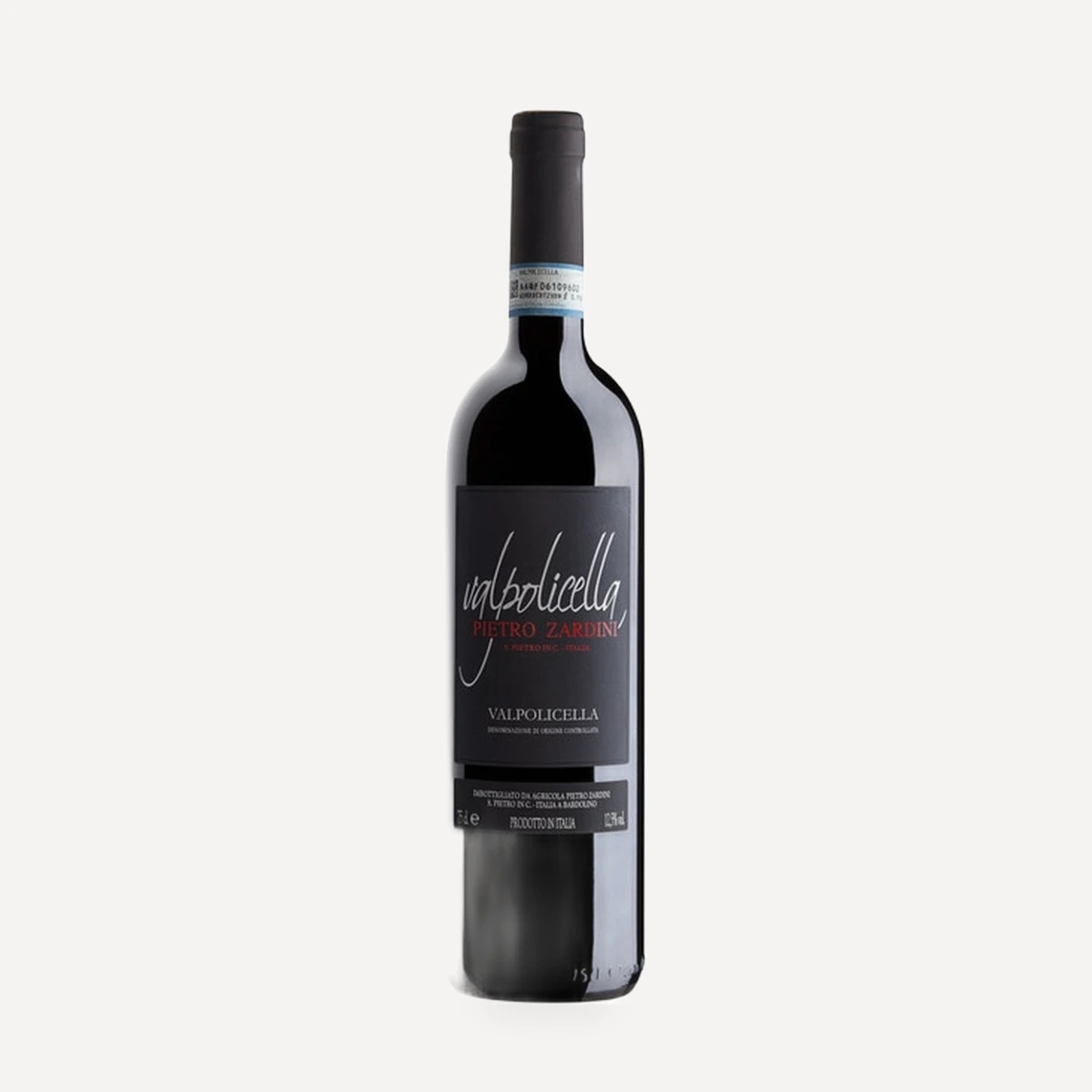 Valpolicella DOC wine — Pietro Zardini winery — Dionysus