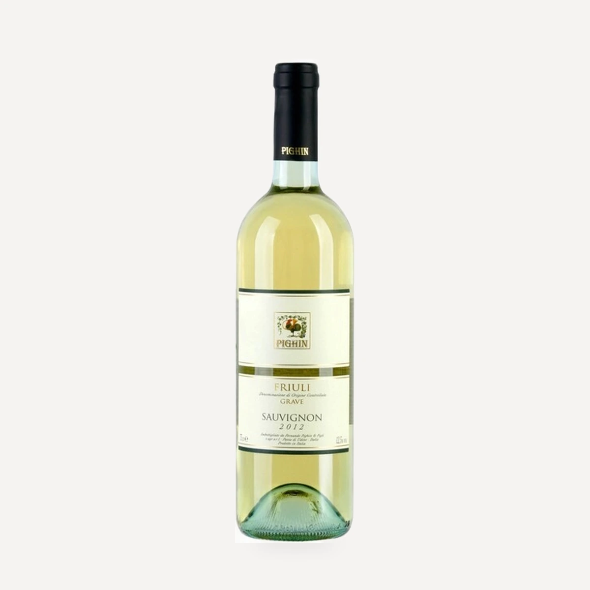 Sauvignon Friuli Grave DOC wine — Pighin winery — Dionysus