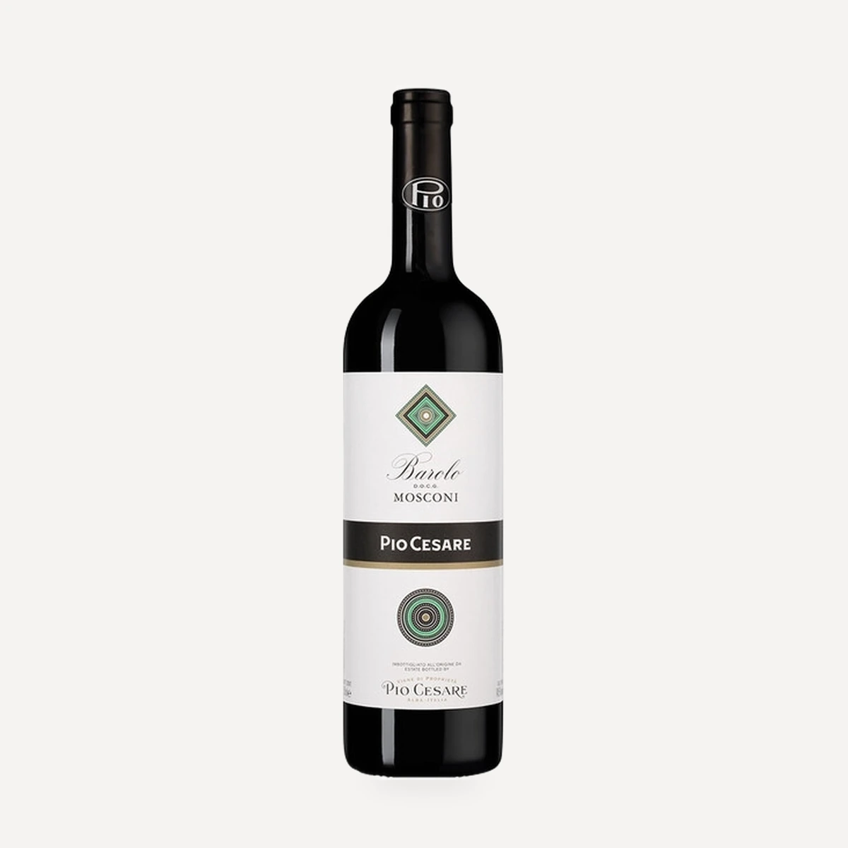 Barolo “Mosconi” DOCG wine — Pio Cesare winery — Dionysus