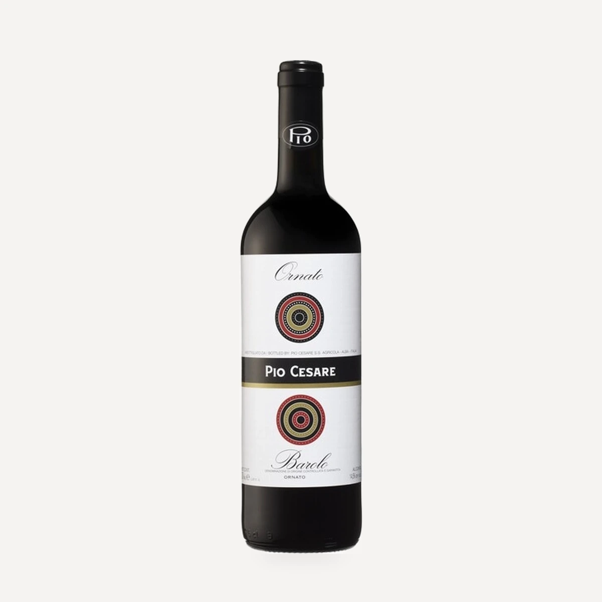 Barolo “Ornato” DOCG wine — Pio Cesare winery — Dionysus