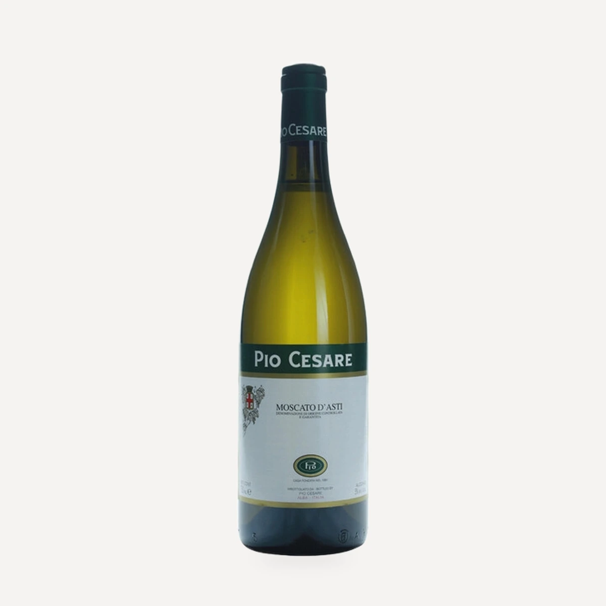 Moscato d’Asti DOCG wine — Pio Cesare winery — Dionysus