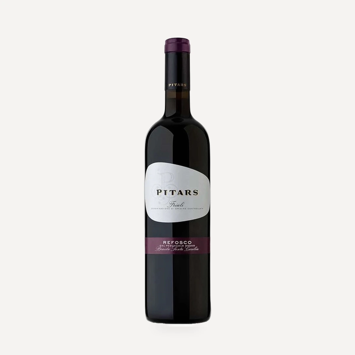 Braida Santa Cecilia Refosco dal Peduncolo Rosso Friuli DOC wine — Pitars winery — Dionysus