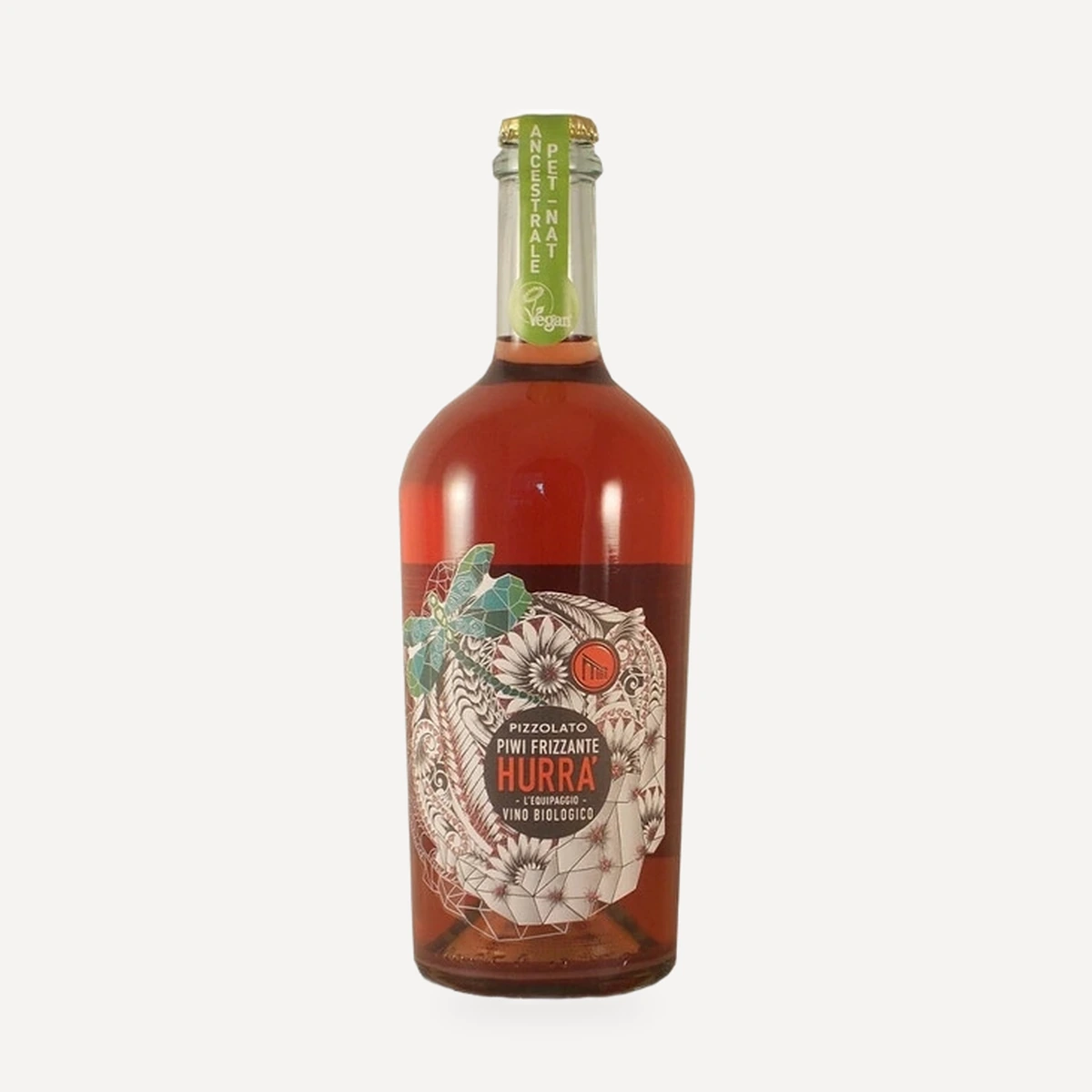 Hurra Pet-Nat Rosato wine — Pizzolato winery — Dionysus
